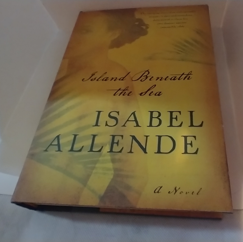 3/$24 Island Beneath the Sea by Isabel Allende Hardcover Book